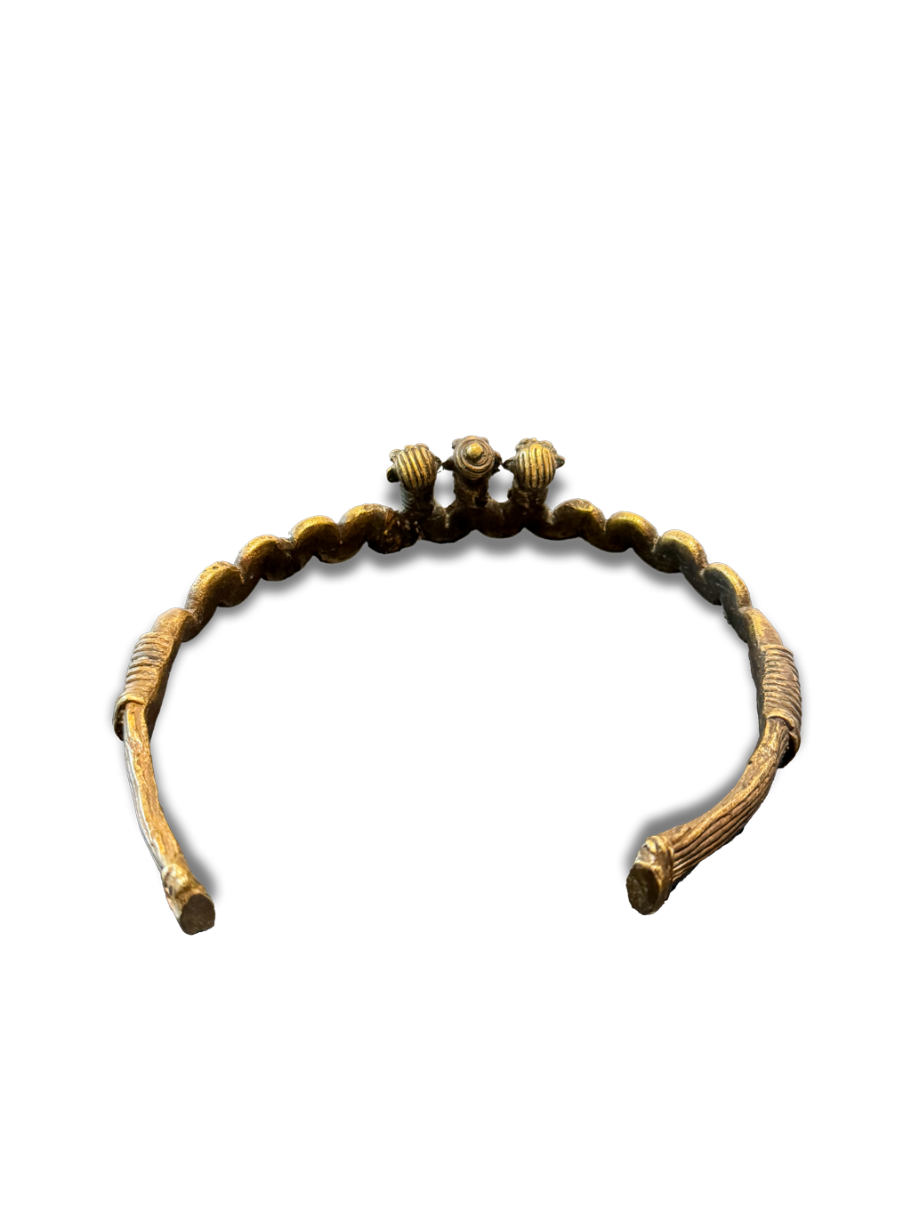 Bronze shrine figure from Lobi tribe of Burkina Faso, West Africa, Kutubu Decor